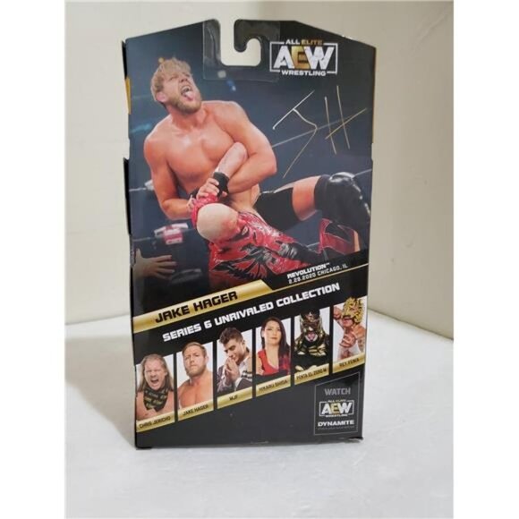 AEW All Elite Wrestling Unrivaled Collection Series 6 Jake Hager Action Figure - Picture 6 of 8